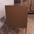 Pair of bedside tables handcrafted in Italy by Justfurnituress, with a birch wood structure, brown Murano glass surfaces,...