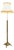 Vintage Telescopic Brass Floor Lamp, 1930 For Sale