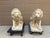 Early 21st Century Monumental Neoclassical Cast Stone Garden Lions, a Pair For Sale - Image 5 of 15