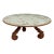 Antique Italian Chinoiserie Reverse Painted Coffee Table For Sale