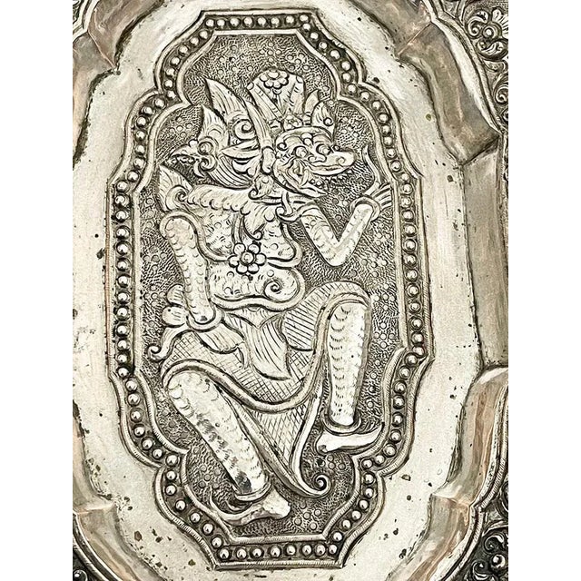 Indonesian Yogya Basket, 1900s For Sale - Image 6 of 8