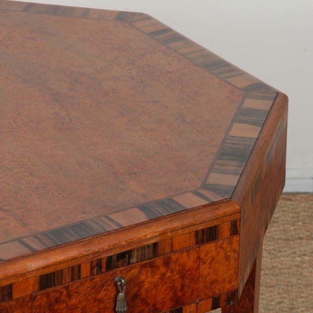 Art Deco Marquetry Games Table, 1930s For Sale - Image 3 of 10