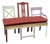 Upcycled Mixed-Chair Bench For Sale