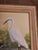 1976 Coastal White Egret Oil Painting – Framed Accent Piece For Sale In Tampa - Image 6 of 6