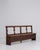 20th Century Italian Wooden Bench with Upholstered Seat For Sale - Image 10 of 13
