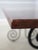 Scrolled Iron Base Coconut Top Dining Room Table For Sale - Image 12 of 14