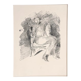 James Abbott McNeill Whistler: Firelight: Joseph Pennell, No.1 For Sale