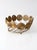 Mid-Century Brass Plated Wire Spiral Fruit Basket For Sale - Image 9 of 12