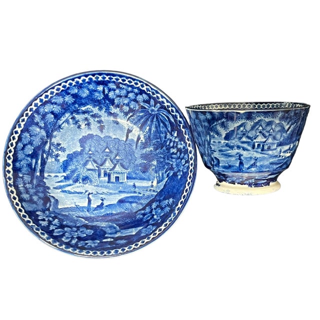 No repairs or chips. A few glaze overflows and a tiny rough spot on edge.. Otherwise in excellent condition.