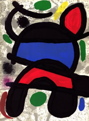 1970 Lithograph "Toute Chose" (Everything) by Joan Miró