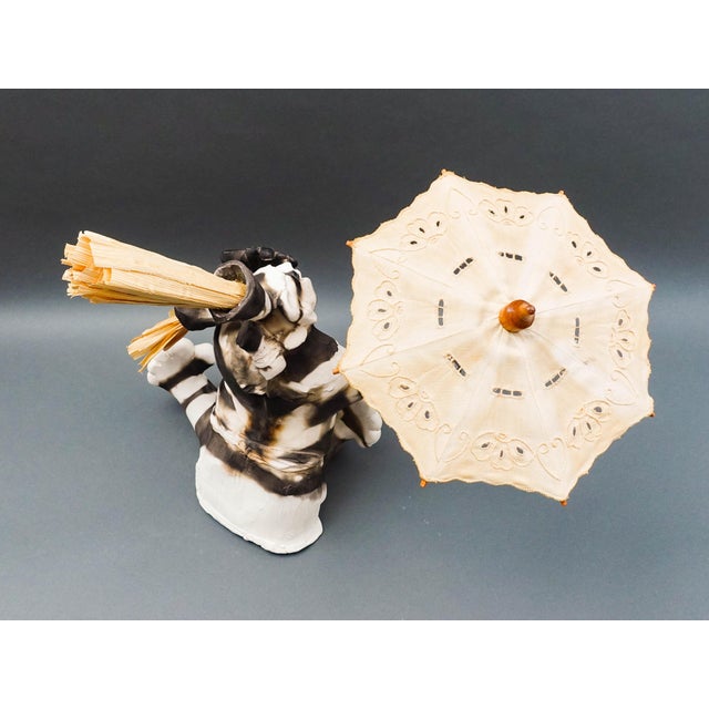 Andrew Rodriguez Luguna Pueblo New Mexico 2000 "You Know Who" Pottery Sculpture For Sale In Miami - Image 6 of 9