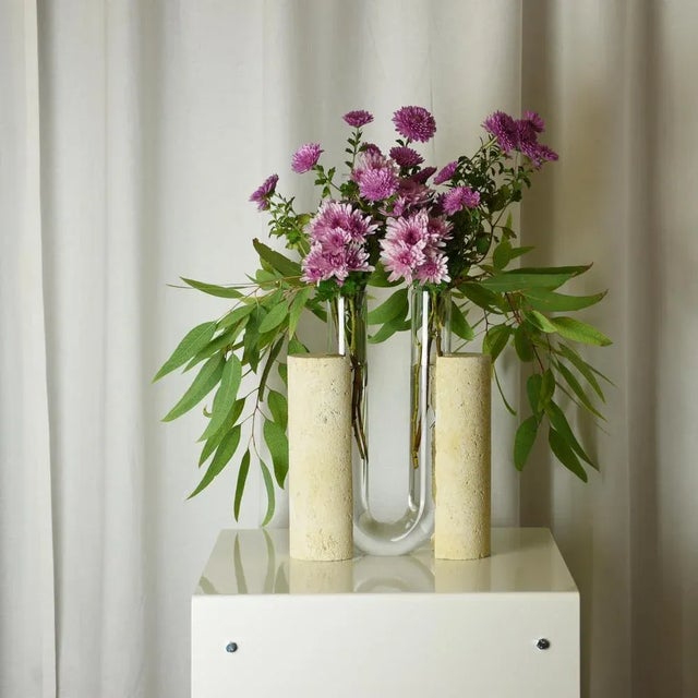 Not Yet Made - Made To Order Clear Cochlea Vase by Coki Barbieri For Sale - Image 5 of 8