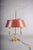 French Bouillotte Brass Two-Light Table Lamp, 1920s For Sale - Image 14 of 15
