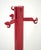 Red Red Plastic Planta Italia Model Coat Hanger by Giancarlo Piretti for Anonima Castelli, 1972 For Sale - Image 8 of 18