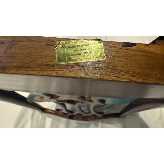 Maitland - Smith Reupholstered Dining Chairs- Set of 4 For Sale - Image 13 of 13