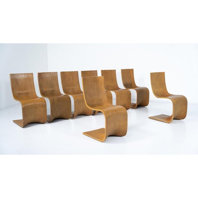 Bamboo Dining Chairs by Alejandro Estrada for Piegatto, 2000s, Set of 8 For Sale - Image 9 of 18