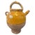 Late 19th Century French Provincial Yellow Glazed Terracotta Wine Jug For Sale In Washington DC - Image 6 of 6