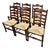 Set of 6 Theodore Alexander Castle Bromwich English Style Dining Room Chairs For Sale