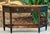 Blackened Stain and Walnut Demi-Lune Console Table by Woodbridge Furniture For Sale In Savannah - Image 6 of 12