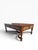 2010s Theodore Alexander “Armoury Collection” Carved Coffee Table – Burled Top + Brass-Accent Drawers For Sale - Image 5 of 17