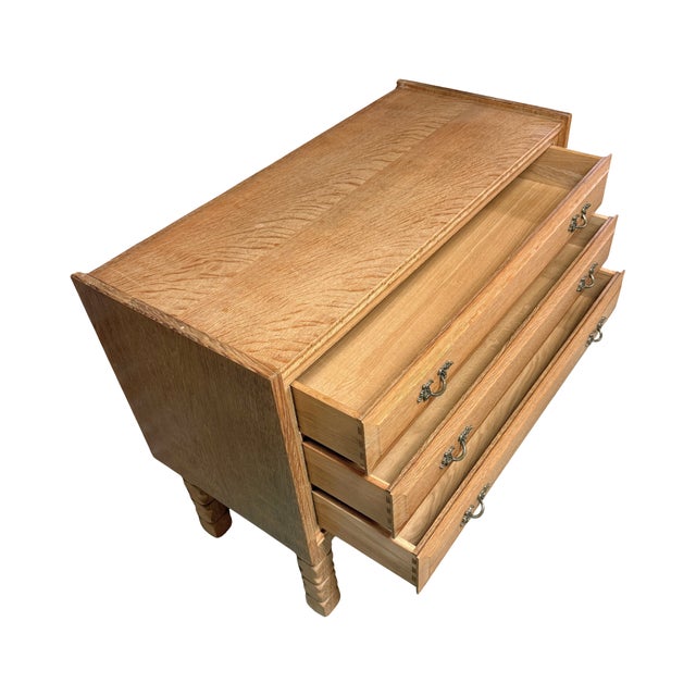 Mid 20th Century Henning Kjærnulf, Occasional Chest, Oak, Denmark, 1960s, Attributed For Sale - Image 5 of 7