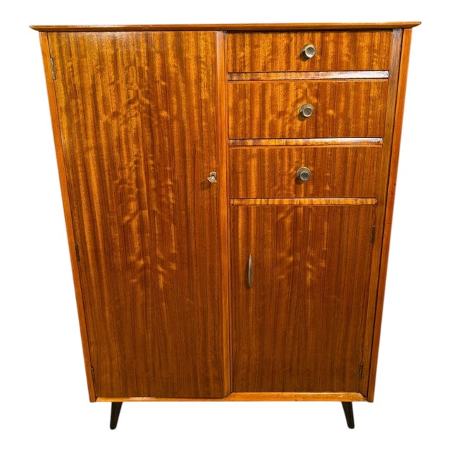 Mid-Century Modern Teak Wardrobe by Austinsuite, 1960 For Sale