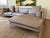 Design Within Reach Como Kalahari leather gray sofa sectional with RIGHT side chaise 2018 Retail purchase price $14,950...