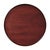 Jules 1 Drawer Round End Table, Cherry Brown For Sale In Chicago - Image 6 of 7
