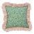 Ruffle Cushion Made With Liberty Fabric Donna Leigh & Capel For Sale