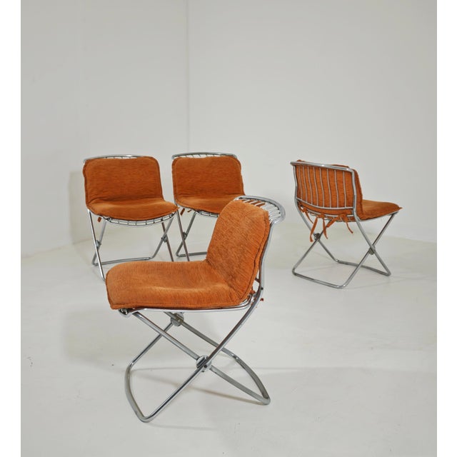 Gastone Rinaldi Mid-Century Modern Chairs by Gastone Rinaldi for Rima, Italy 1970s, Set of 4 For Sale - Image 4 of 18