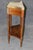Louis XVI French Marble Top Brass Mounted Two Tier Console Table For Sale In Philadelphia - Image 6 of 14