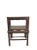 Brown Antique Chinese Low Back Arm Chair For Sale In Greensboro - Image 6 of 11