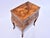 Mid 20th Century Italian Oyster Burl Two Drawer Small Chest / Side Table For Sale - Image 5 of 11