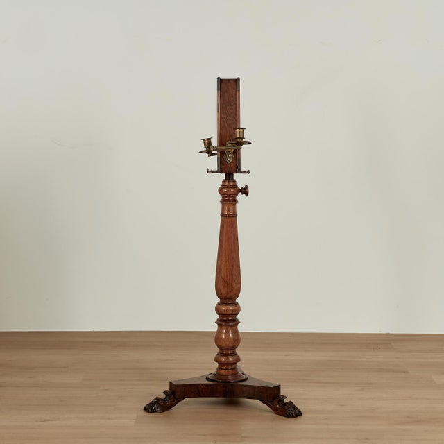 Antique English Rosewood Book or Music Stand For Sale In West Palm - Image 6 of 10