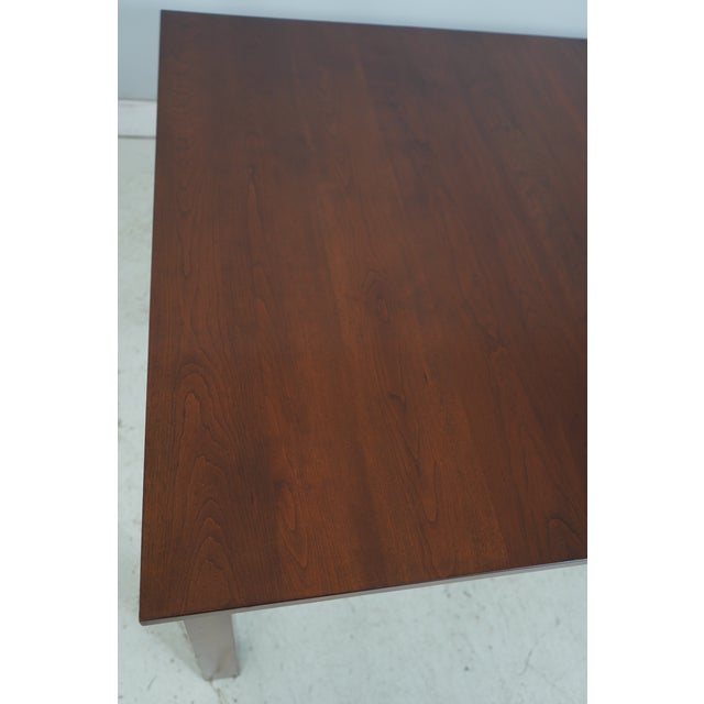 Stickley Highlands Cherry Arts & Crafts Dining Table For Sale - Image 11 of 18
