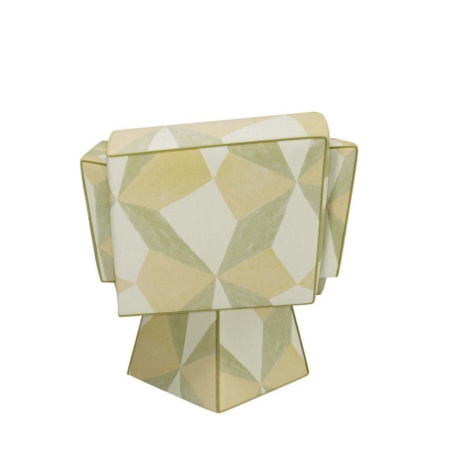 Brutus. Brutal. Brutish. Introducing Bru Tel, an unconventional dining chair that boldly combines geometric distorted...