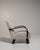 19th Century 19th Century France Mid-century Modern Cream Wood Armchair For Sale - Image 5 of 10
