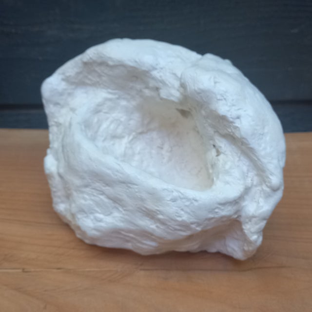 Abstract Vintage Plaster Abstract Neutral Palette Sculpture For Sale - Image 3 of 12