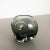 Glass Cubic Green Handblown Crystal Glass Vase from Friedrich Kristall, Germany, 1970s For Sale - Image 7 of 13