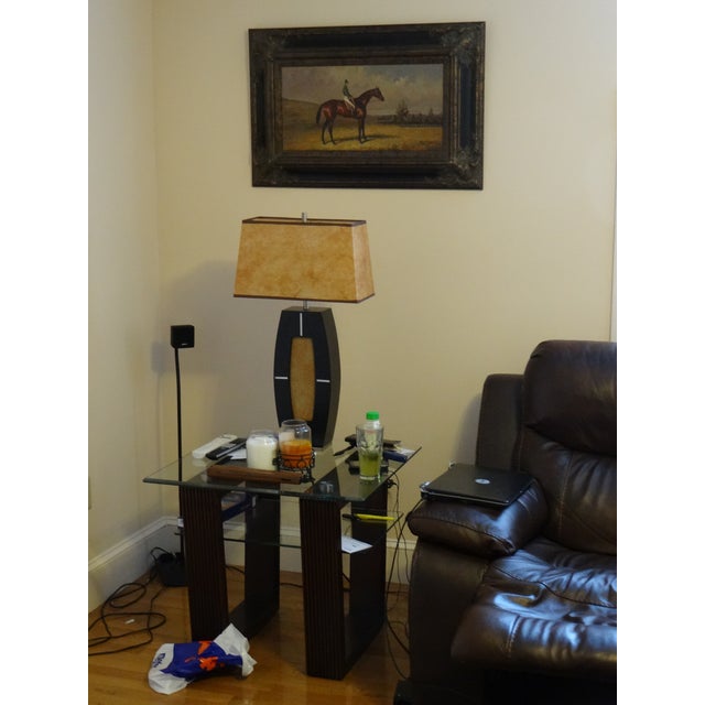 Mid 19th Century Very Rare Signed Robinson Traditional Equestrian Racehorse & Jockey Oil Paintings – Framed Pair For Sale - Image 15 of 15