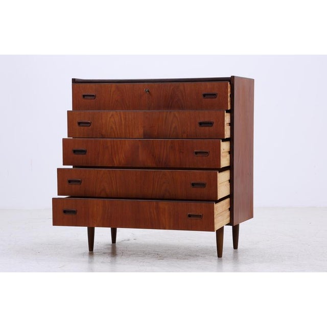 Mid-Century Rosewood Chest of Drawers For Sale - Image 6 of 14