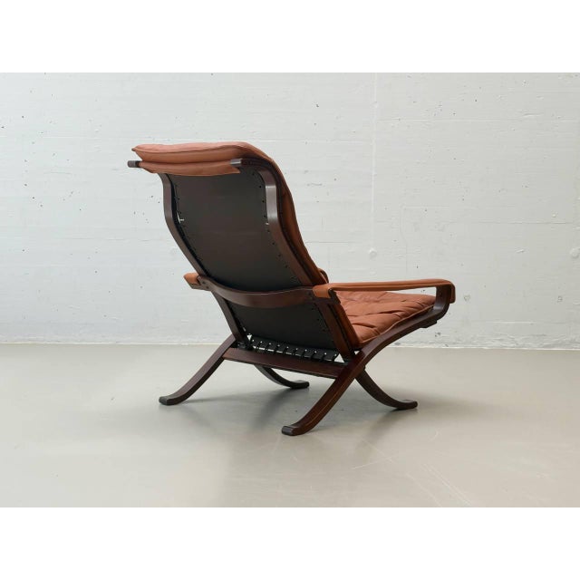 Set of Flex Lounge Chair and Ottoman by Ingmar Relling for Westnofa, Norway, 1960s For Sale - Image 9 of 18