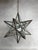 Early 20th Century Moravian Star Glass and Brass Pendant Light For Sale - Image 4 of 12