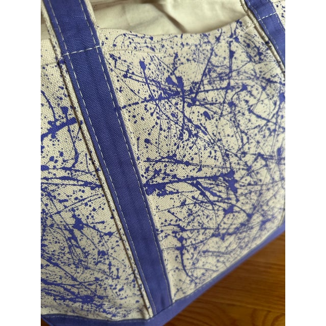 Erin Simon Original “Transition” Purple Tote For Sale In Baltimore - Image 6 of 7