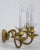 Brass Chandelier & Wall Light, 1900 For Sale - Image 13 of 15