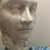 Early 20th Century Hand-Sculpted Figurative Plaster Bust on Wooden Base For Sale - Image 10 of 12