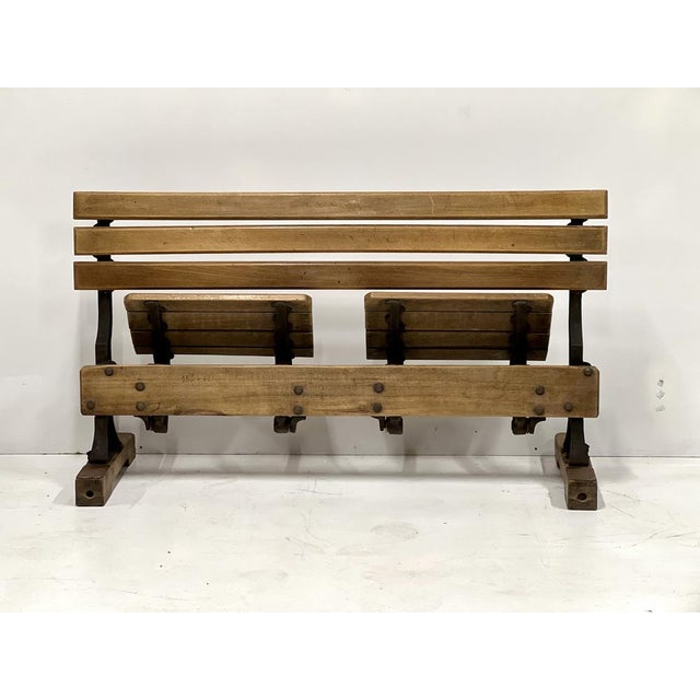 Industrial Folding Bench, 1970s For Sale - Image 4 of 14