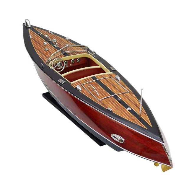 Early 20th Century Art Deco Motorboat Model, France, 1930s For Sale - Image 5 of 7