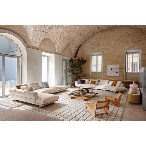 Low Sengu Table in Marble & Wood by Patricia Urquiola for Cassina, Italy For Sale - Image 17 of 18