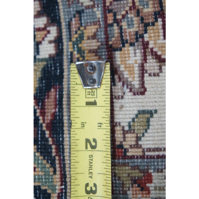 Vintage Wool Floral Hallway Runner For Sale - Image 12 of 12